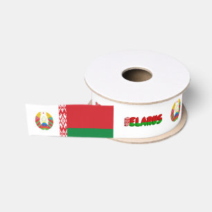 Wit-Russische vlag       Grosgrain Lint