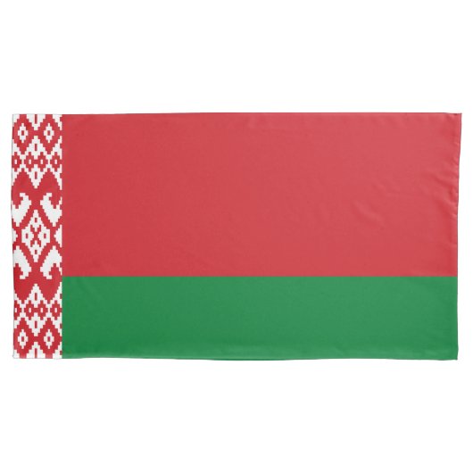 Wit-Russische vlag Kussensloop (Voorkant)
