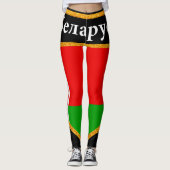 Wit-Russische vlag Leggings (Voorkant)