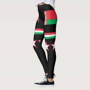 Wit-Russische vlag Leggings