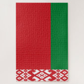 Wit-Russische vlag Legpuzzel (Verticaal)