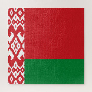 Wit-Russische vlag Legpuzzel