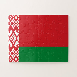 Wit-Russische vlag Legpuzzel