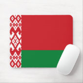 Wit-Russische vlag Muismat (Met muis)