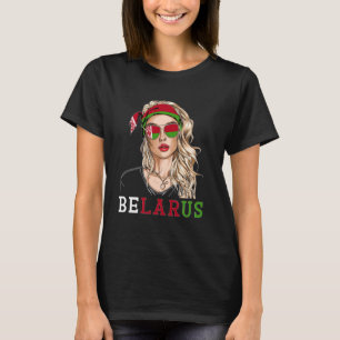 Wit-Russische Vlag Outfit voor Vrouw Producten Uni T-shirt