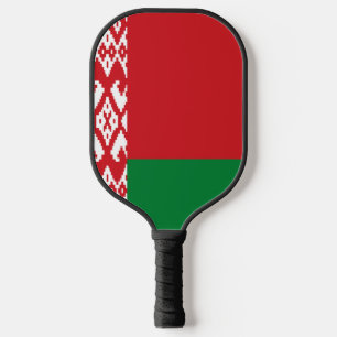 Wit-Russische vlag Pickleball Paddle