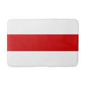 Wit-Russische vlag (rood en wit) Badmat (Voorkant)