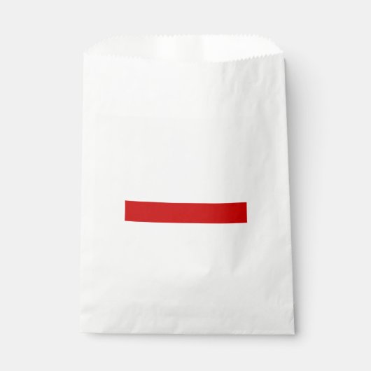 Wit-Russische vlag (rood en wit) Bedankzakje (Voorkant)