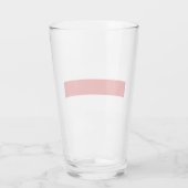 Wit-Russische vlag (rood en wit) Glas (Achterkant)