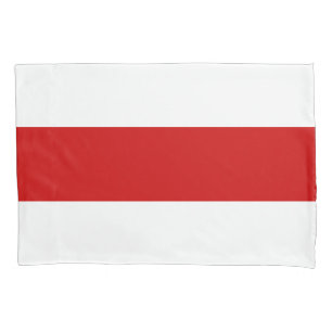 Wit-Russische vlag (rood en wit) Kussensloop