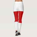 Wit-Russische vlag (rood en wit) Leggings<br><div class="desc">Dit ontwerp is voorzien van een historische vlag van Wit-Rusland, die oorspronkelijk in 1918 door de Wit-Russische Democratische Republiek werd gebruikt, voordat Wit-Rusland een Sovjetrepubliek werd, en opnieuw nadat het in 1991 tot het referendum van 1995 weer onafhankelijk werd. Oppositiegroepen in Wit-Rusland blijven deze vlag gebruiken als teken van hun...</div>