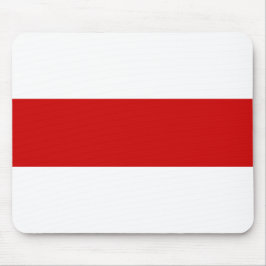 Wit-Russische vlag (rood en wit) Muismat