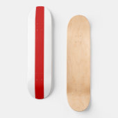 Wit-Russische vlag (rood en wit) Persoonlijk Skateboard (Voorkant)