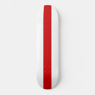 Wit-Russische vlag (rood en wit) Persoonlijk Skateboard