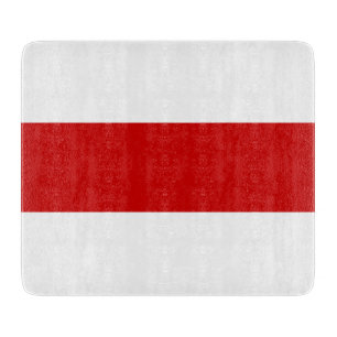 Wit-Russische vlag (rood en wit) Snijplank