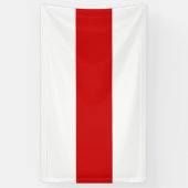 Wit-Russische vlag (rood en wit) Spandoek (Verticaal)