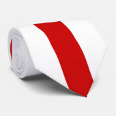 Wit-Russische vlag (rood en wit) Stropdas (Opgerold)