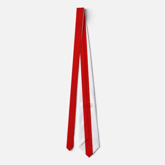 Wit-Russische vlag (rood en wit) Stropdas (Achterkant)