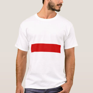 Wit-Russische vlag (rood en wit) T-shirt