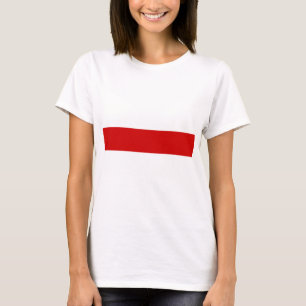 Wit-Russische vlag (rood en wit) T-shirt