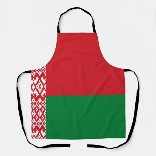 Wit-Russische vlag Schort (Voorkant)
