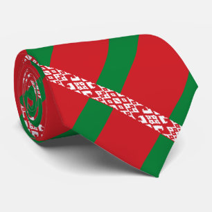 Wit-Russische vlag Stropdas