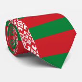 Wit-Russische vlag Stropdas (Opgerold)