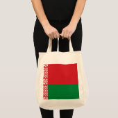 Wit-Russische vlag Tote Bag (Voorkant (product))