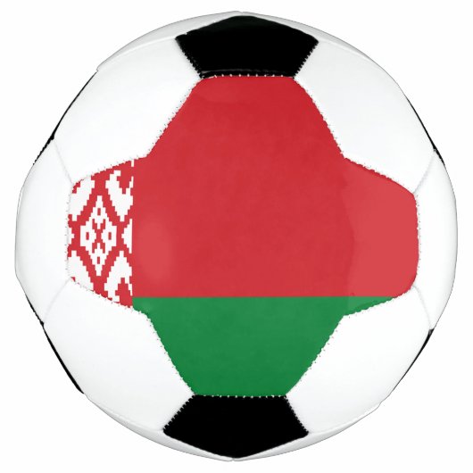 Wit-Russische vlag Voetbal (Voorkant)