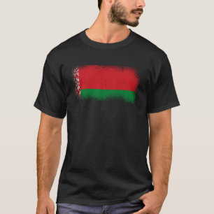 Wit-Russische vlag Wit-Rusland T-shirt