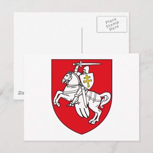 Wit-Russische wapenstilstand Briefkaart (Voorkant / Achterkant)