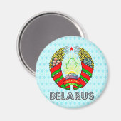 Wit-Russische wapenstilstand Magneet (Voorkant / Achterkant)