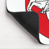 Wit-Russische wapenstilstand Mousepad Muismat (Hoek)