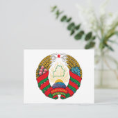 Wit-Russische wapenstilstand (oud) Briefkaart (Staand voorkant)