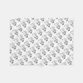 Wit-Russische watertorens Fleece Deken (Voorkant (Horizontaal))