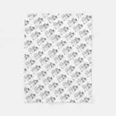 Wit-Russische watertorens Fleece Deken (Voorkant)