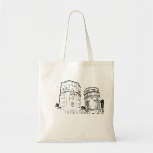 Wit-Russische watertorens Tote Bag (Voorkant)