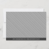 Wit rustiek script Bewaar onze datum aankondiging (Achterkant)