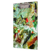 Wit rustig abstract klembord, Aangenaam witte kleu Klembord (Links)