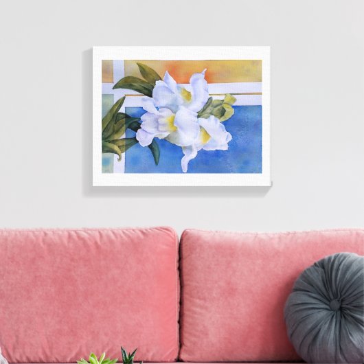 WIT-SCHEMA DRAGONS WRAPPED CANVAS PAINTING (Insitu (Woonkamer))