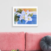 WIT-SCHEMA DRAGONS WRAPPED CANVAS PAINTING AFDRUK (Insitu (Woonkamer))