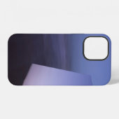 WIT-SCHERM VAN DE RECTANGULAR iPhone HOESJE (Achterkant horizontaal)