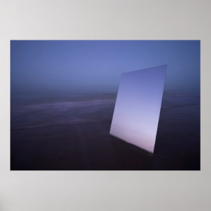WIT-SCHERM VAN DE RECTANGULAR POSTER