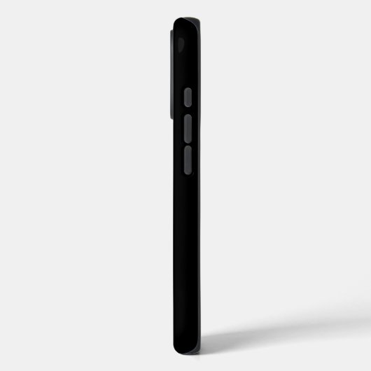 Wit Schrift Gestichte Moeder Zwart Case-Mate iPhone Case (Achterkant / Links)
