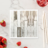 Wit schuurhout nerf rustieke westerse landelijke f servet (Insitu)