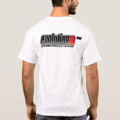 Wit Shirt EvolutionM.Net (Rug met Logo van de Zak) (Achterkant)