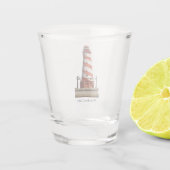 Wit Shoal Licht schot glas (Achterkant)