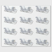 Wit slee inpakpapier (Vlak)