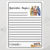 Wit Spaans Brief aan de Wijze Mannen - Los Reyes (Voorkant)