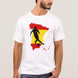 Wit Spanje T-shirt. 04 T-shirt